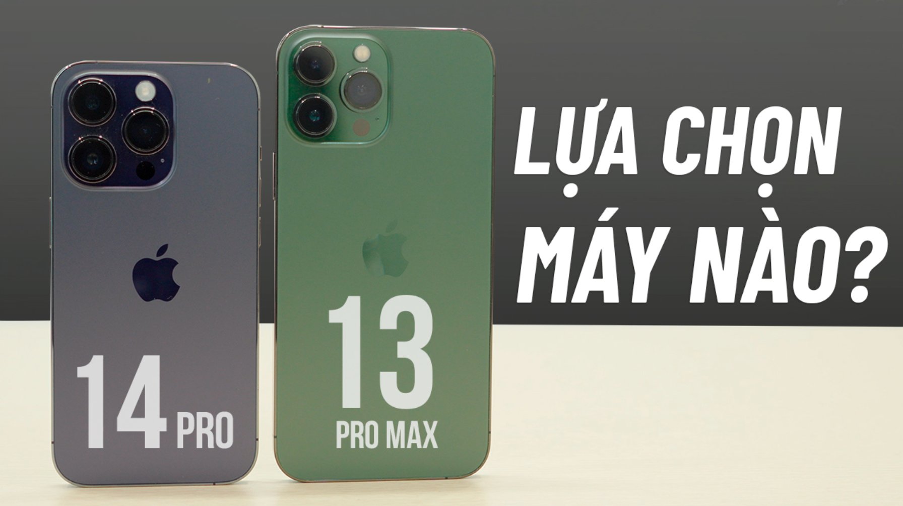 So sánh iPhone 14 Pro và iPhone 13 Pro Max: Chung tầm giá, quá khó chọn!