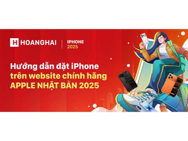 Hướng dẫn đặt iPhone trên website chính hãng Apple Nhật Bản 2025