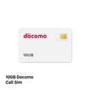 Sim nghe gọi Docomo 10GB I 7 Tháng (09/2026)