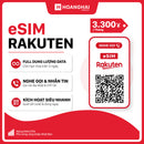 Sim nghe gọi Rakuten full dung lượng data cước 3.300¥