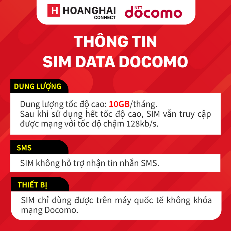 Docomo 10GB data SIM - Sold Out - Free random wireless headset 