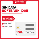 Sim data Softbank 10GB - Bán Đứt