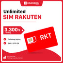 Sim nghe gọi Rakuten full dung lượng data cước 3.300¥