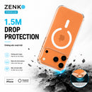 Ốp Zenko Premium MagSafe – Clear