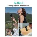 Quạt cầm tay Aecooly Halo 02 3in1 Portable PB02-A