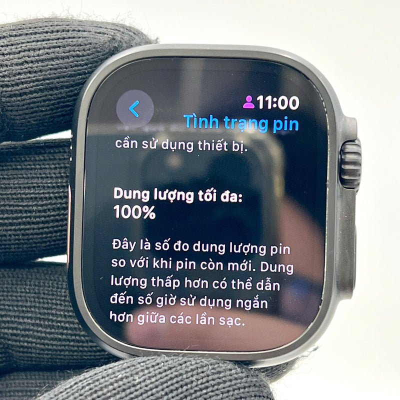 Apple Watch Ultra 2 49mm 4G + GPS Black Titanium Case/ Black Trail Loop 99% Fullbox From SB 