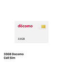 Sim nghe gọi Docomo 33GB I 7 Tháng (09/2026)