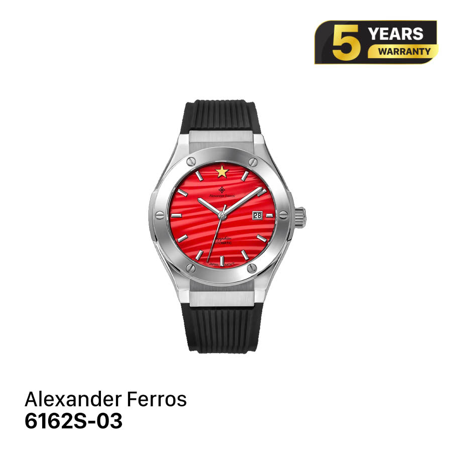 Đồng hồ cơ nam Alexander Ferros 6162S-DCS-03