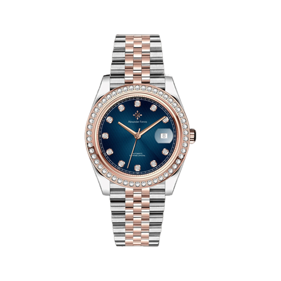 Đồng hồ cơ nam Alexander Ferros 8021D