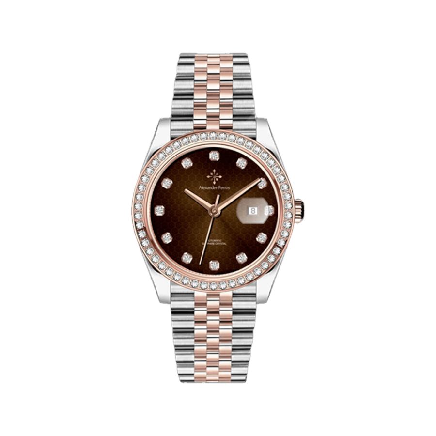 Đồng hồ cơ nam Alexander Ferros 8021D