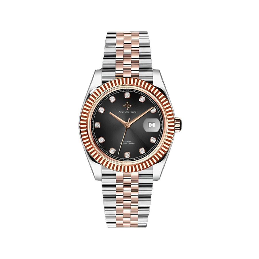 Đồng hồ cơ nam Alexander Ferros 8032D