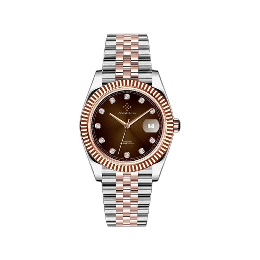 Đồng hồ cơ nam Alexander Ferros 8032D