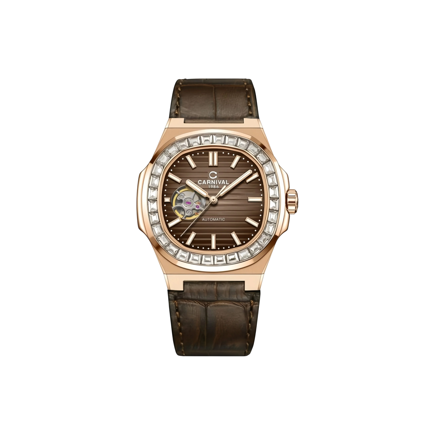 Đồng hồ cơ Carnival 8128G