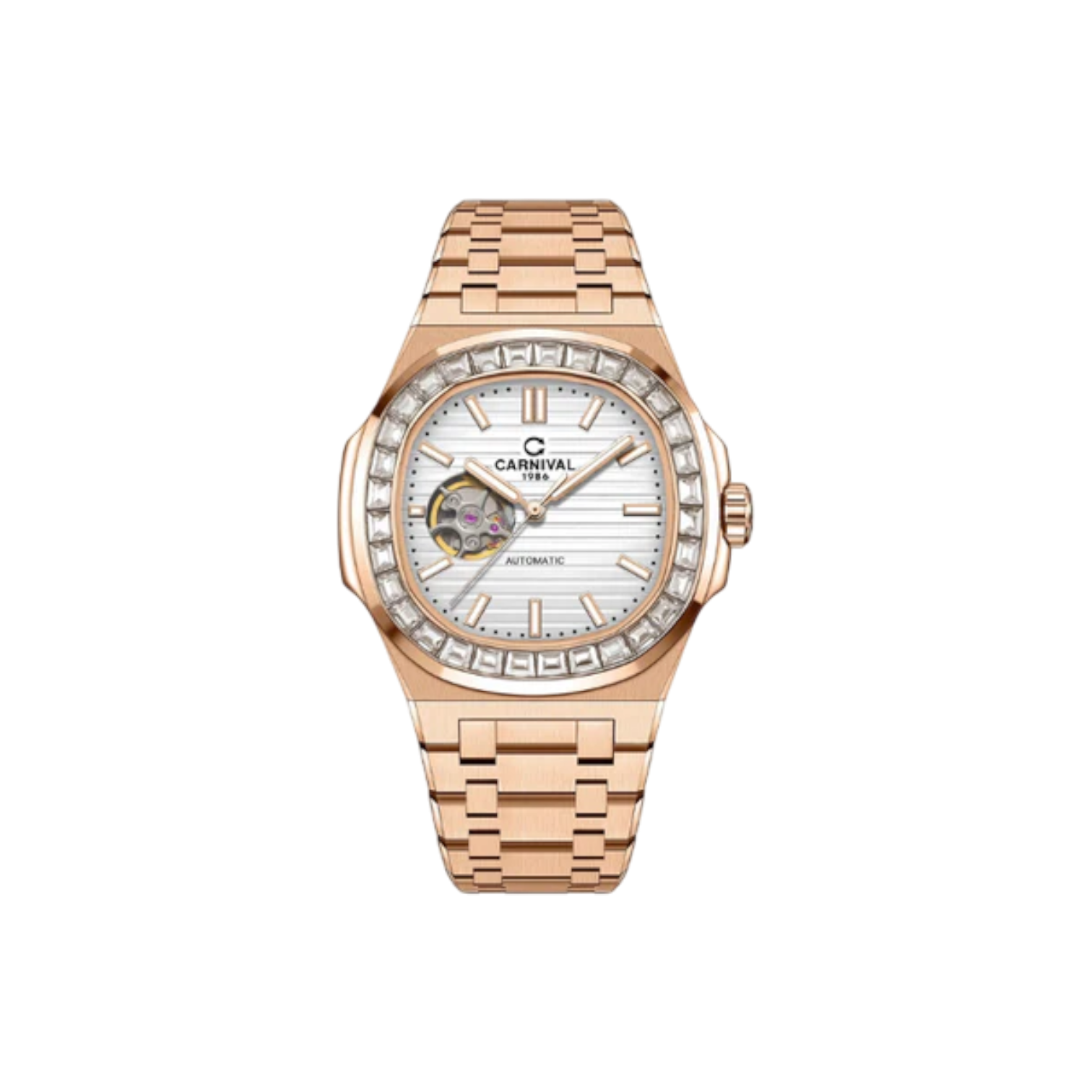Đồng hồ cơ Carnival 8128G