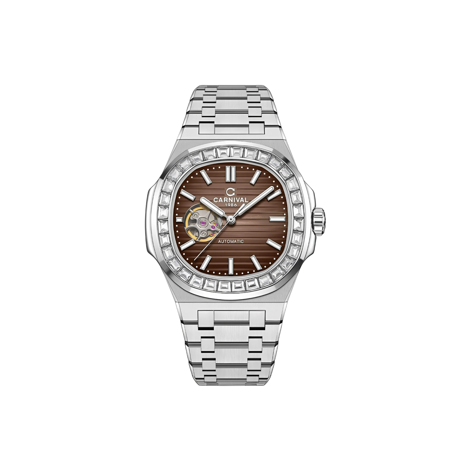Đồng hồ cơ Carnival 8128G