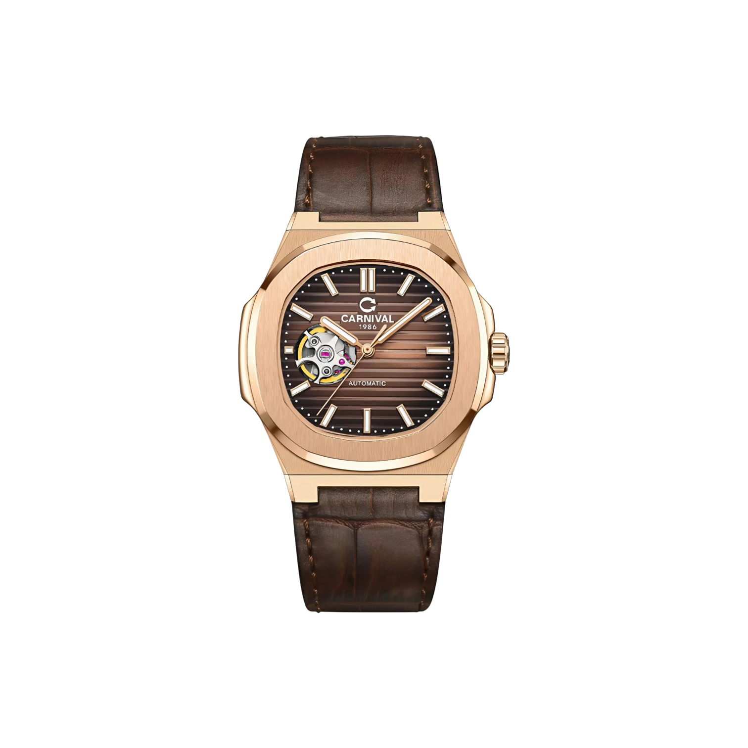 Đồng hồ cơ Carnival 8128G