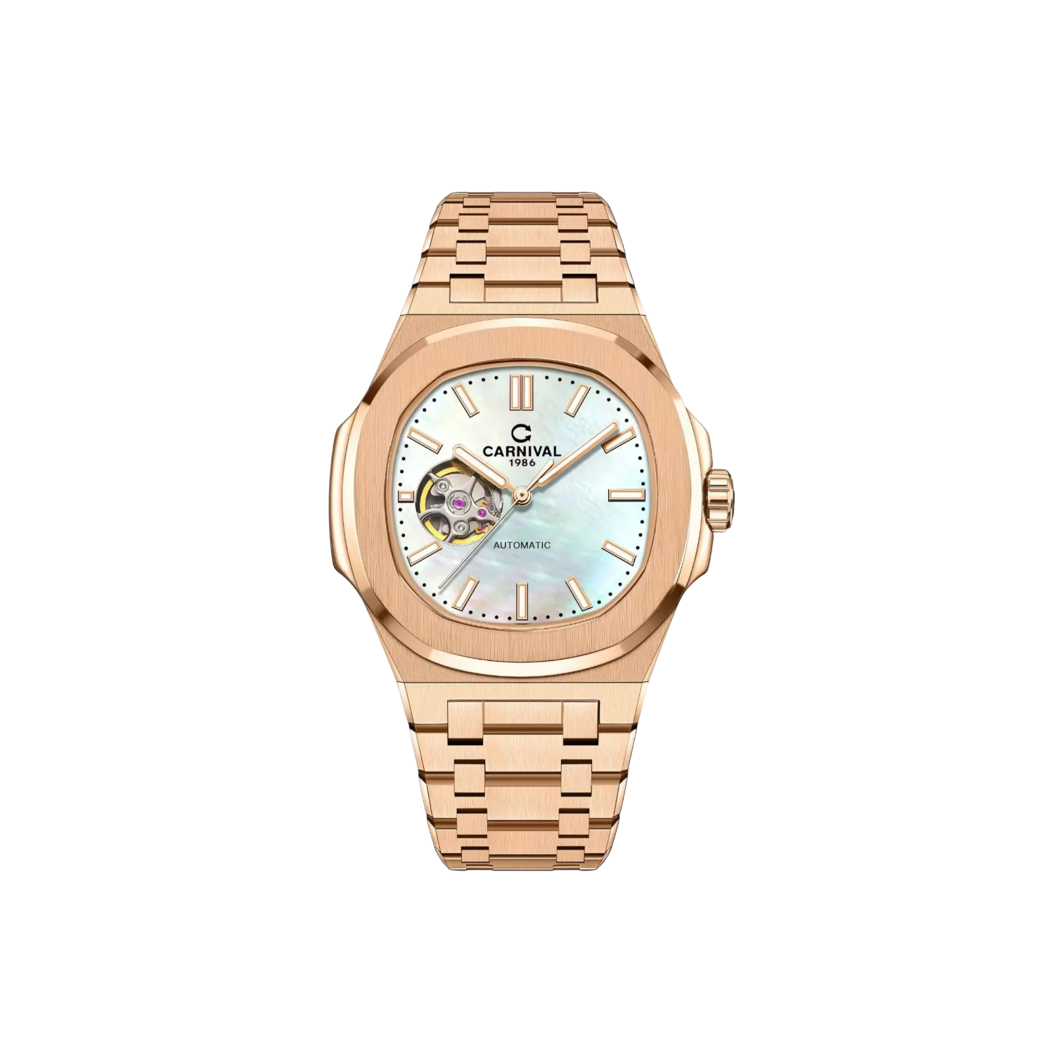 Đồng hồ cơ Carnival 8128G