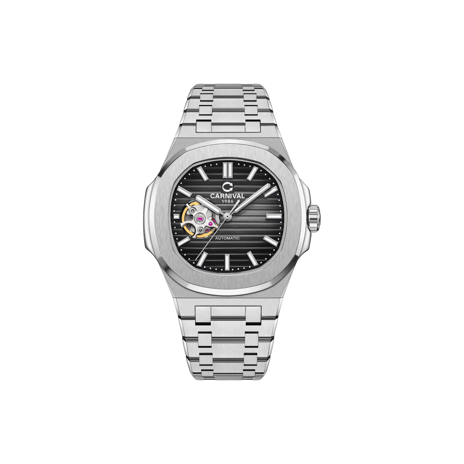 Đồng hồ cơ Carnival 8128G