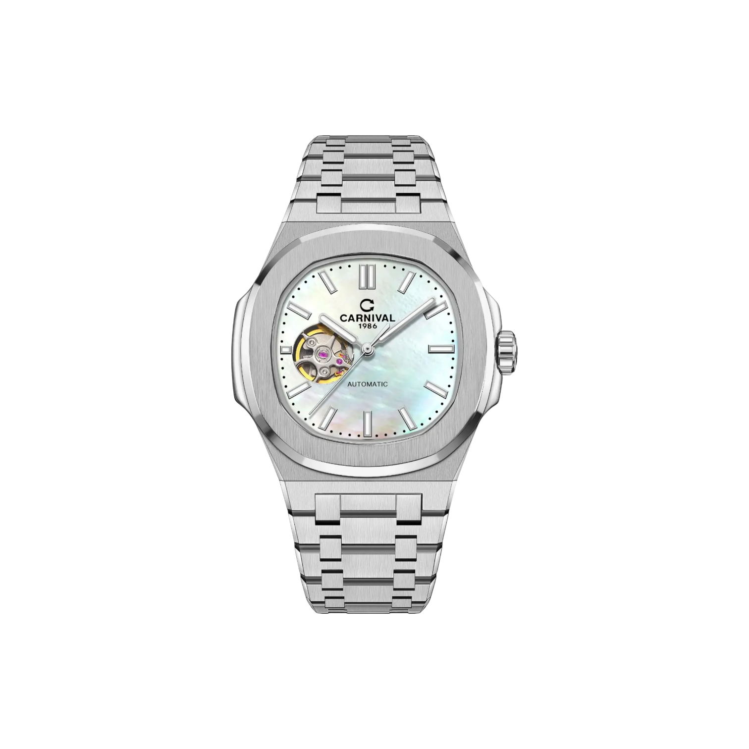 Đồng hồ cơ Carnival 8128G