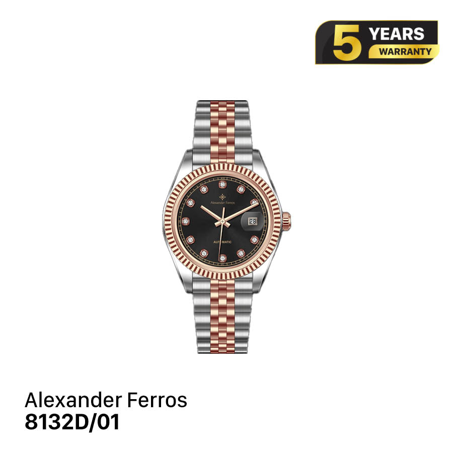 Đồng hồ cơ nam Alexander Ferros 8132