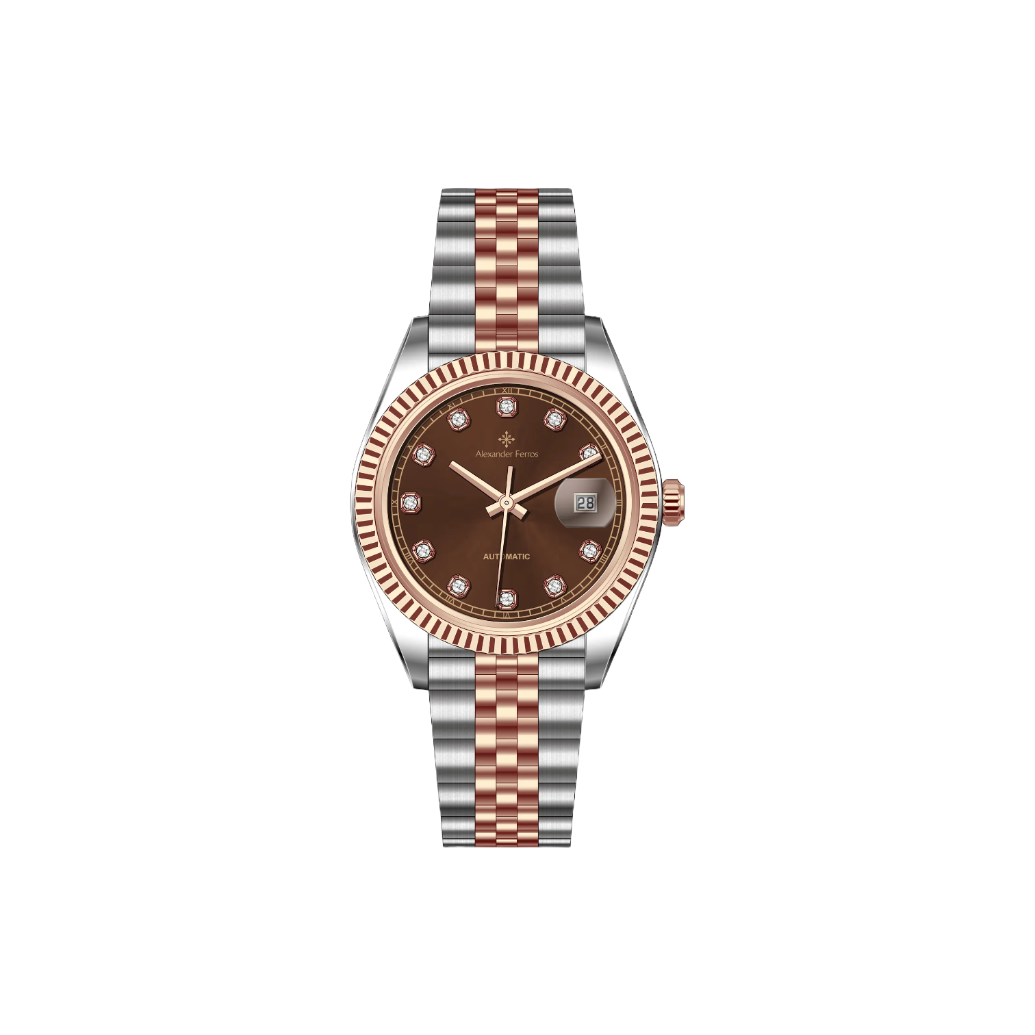 Đồng hồ cơ nam Alexander Ferros 8232