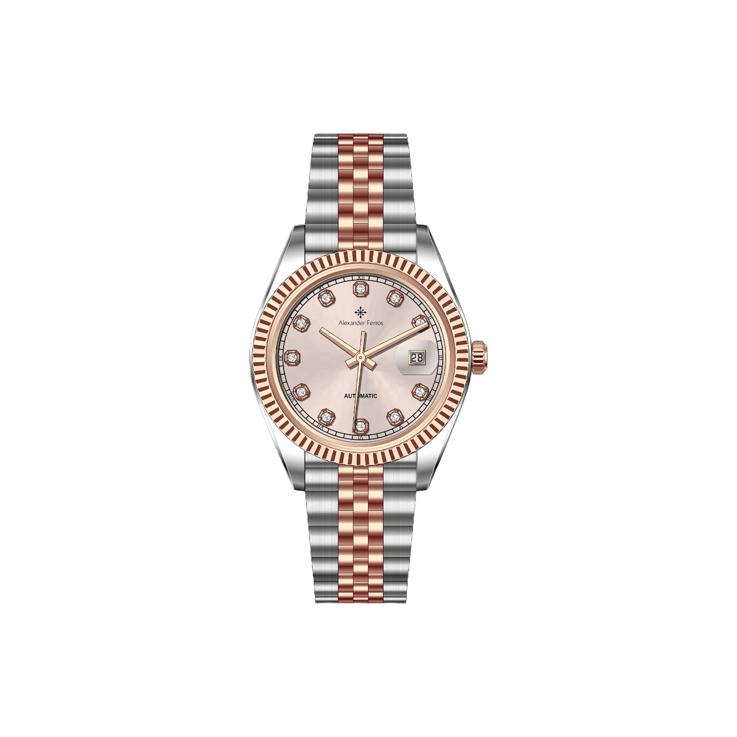 Đồng hồ cơ nam Alexander Ferros 8232