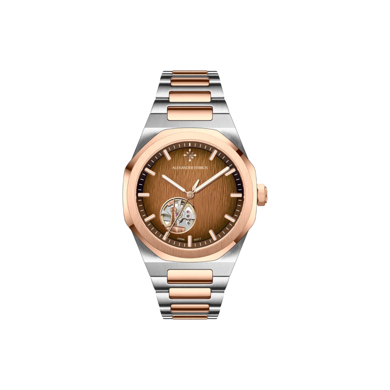 Đồng hồ cơ nam Alexander Ferros 9292