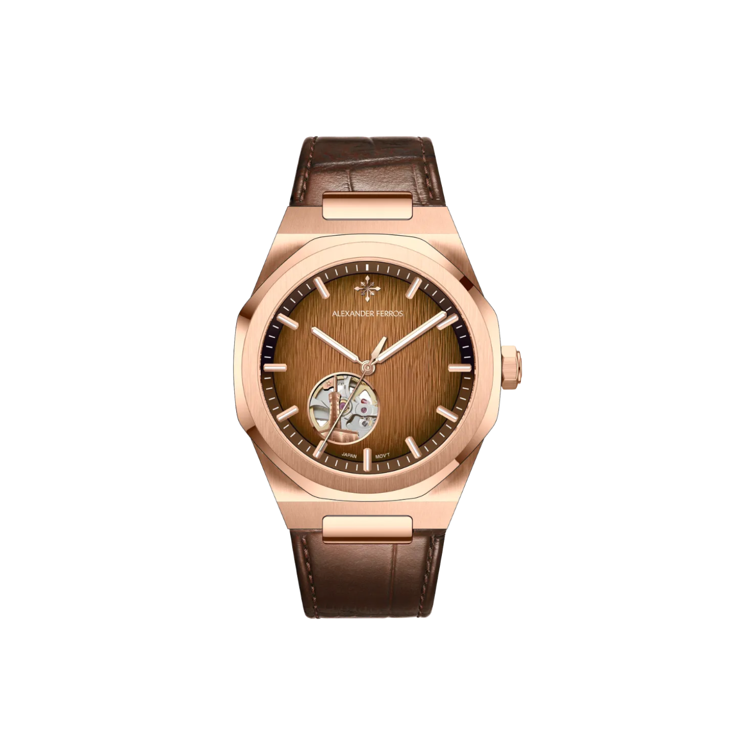 Đồng hồ cơ nam Alexander Ferros 9292