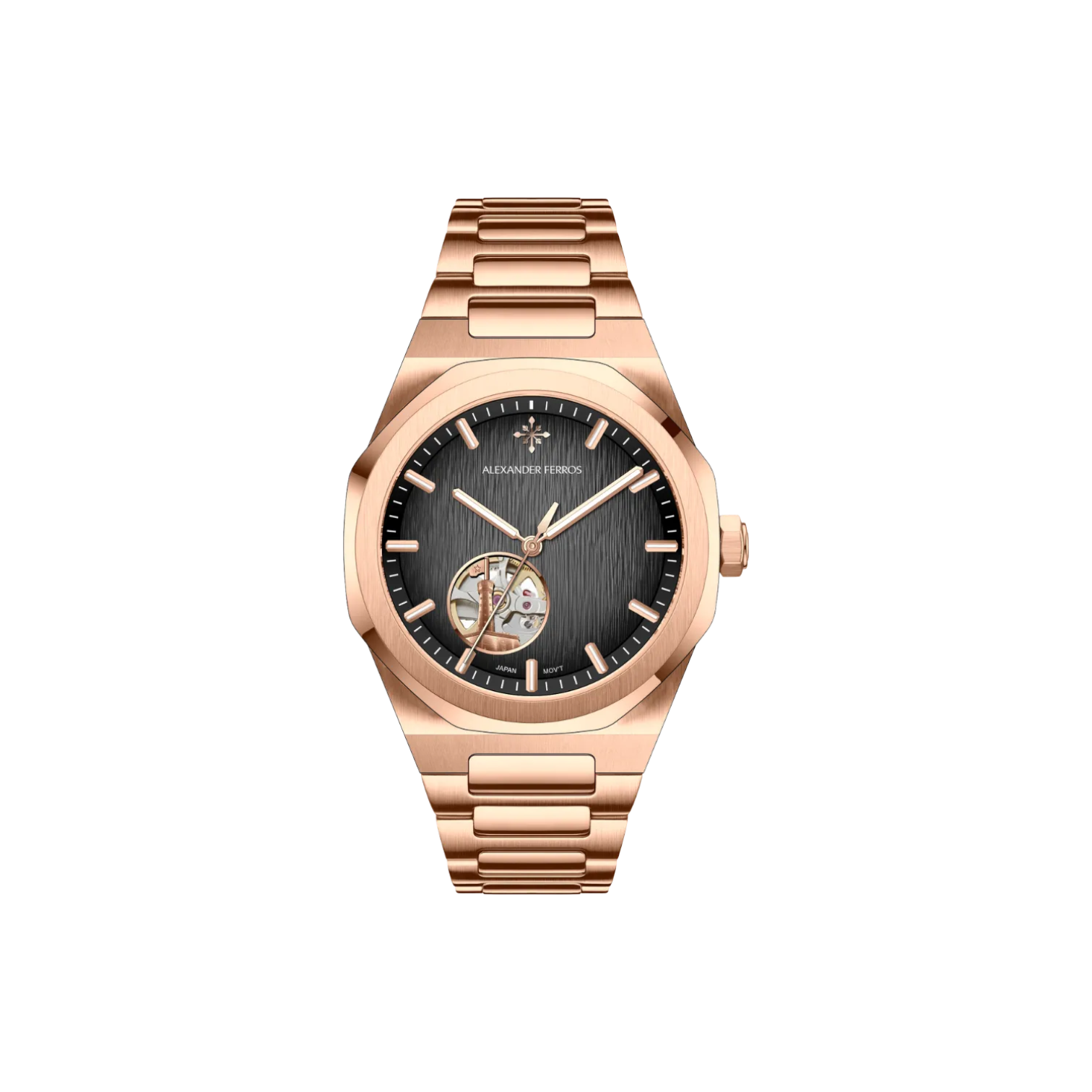 Đồng hồ cơ nam Alexander Ferros 9292