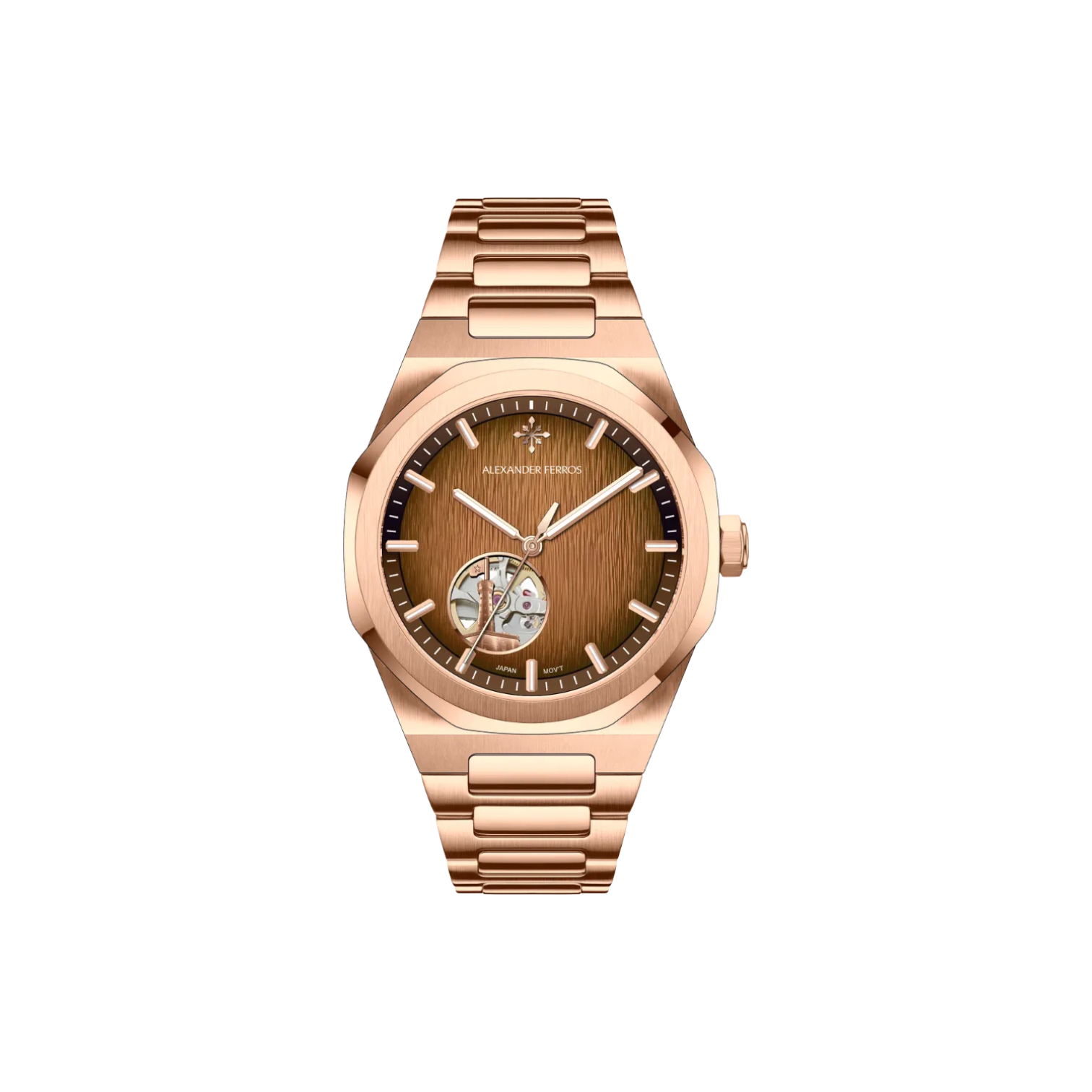 Đồng hồ cơ nam Alexander Ferros 9292