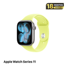 Apple Watch Series 11 GPS 46mm Nguyên Hộp Space Gray Aluminum Case / Neon Yellow Sport Band