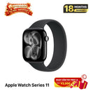 Apple Watch Series 11 GPS 42mm Jet Black Aluminum Case / Black Solo Loop Nguyên Hộp