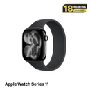 Apple Watch Series 11 GPS 42mm Jet Black Aluminum Case / Black Solo Loop Nguyên Hộp