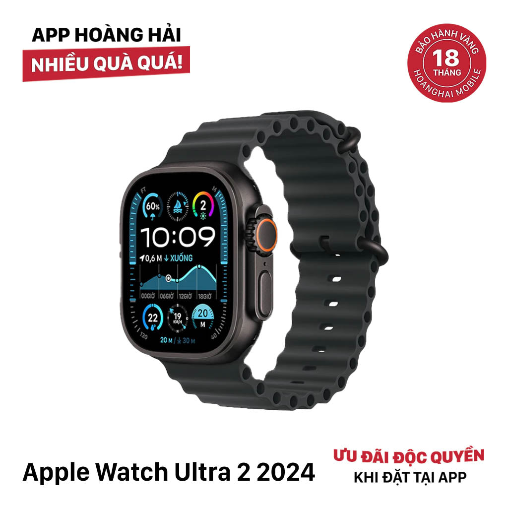 Apple Watch Ultra 2 49mm Black Ocean Band from SB Original Box 