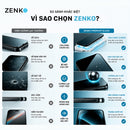 Kính cường lực Chống nhìn trộm Zenko Premium - Hộp 2 miếng