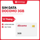 Sim data Docomo 3GB - Bán Đứt