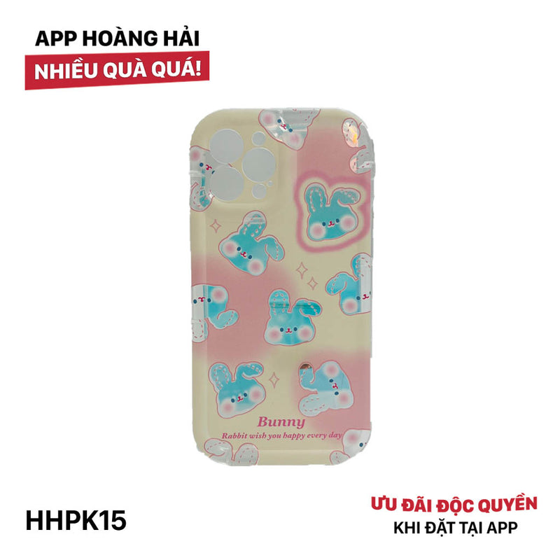 HHPK15 Mirror-coated Rabbit patterned case 