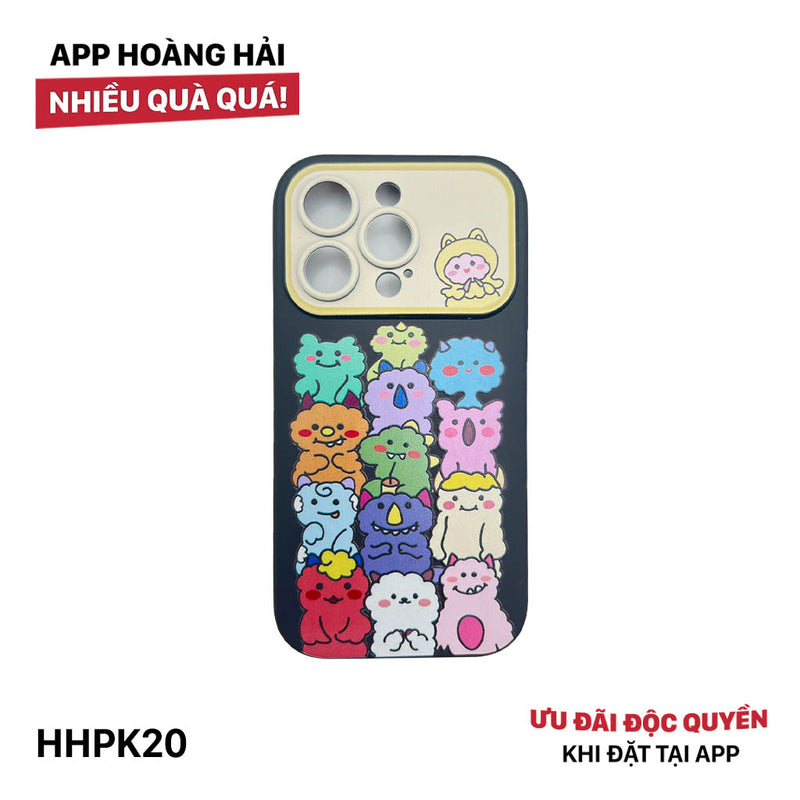 HHPK20 Cute little Monster patterned case 