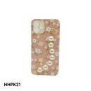 HHPK21 ỐP Hồng hoạ tiết hoa, dây lưng