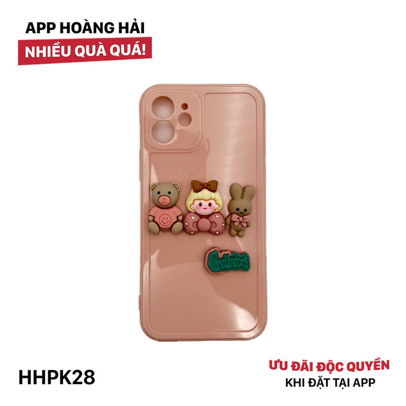 HHPK28 3D Pink Cover 