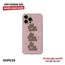 HHPK39 Pink Rabbit Mirror Case 