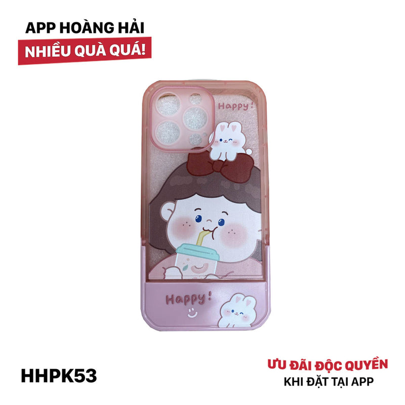 HHPK53 Case of a girl drinking milk 