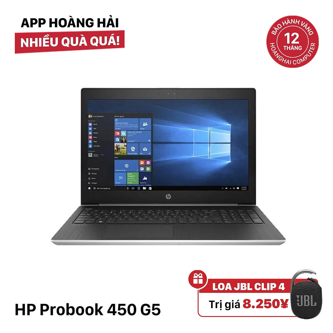 HP Probook 450 G5 15.6" Full HD i5 - 7200U/ 8GB RAM/ 256GB SSD BPTN Likenew 