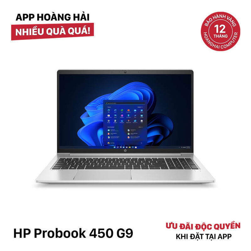 HP PROBOOK 450 G9 15.6" i5 - 1235U/ RAM 8GB/ SSD 256GB BPTN Likenew 