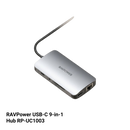 Hub chuyển đổi RAVPower USB-C 9 IN 1 RP-UC1003