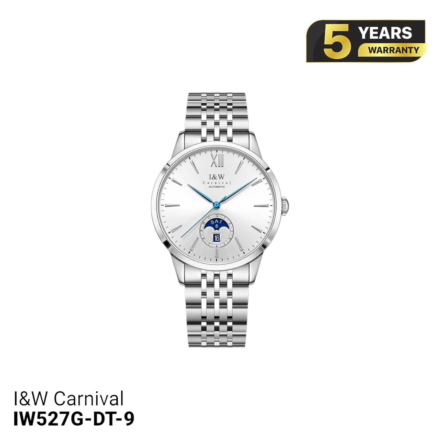 Đồng hồ cơ đôi I&W Carnival IW527