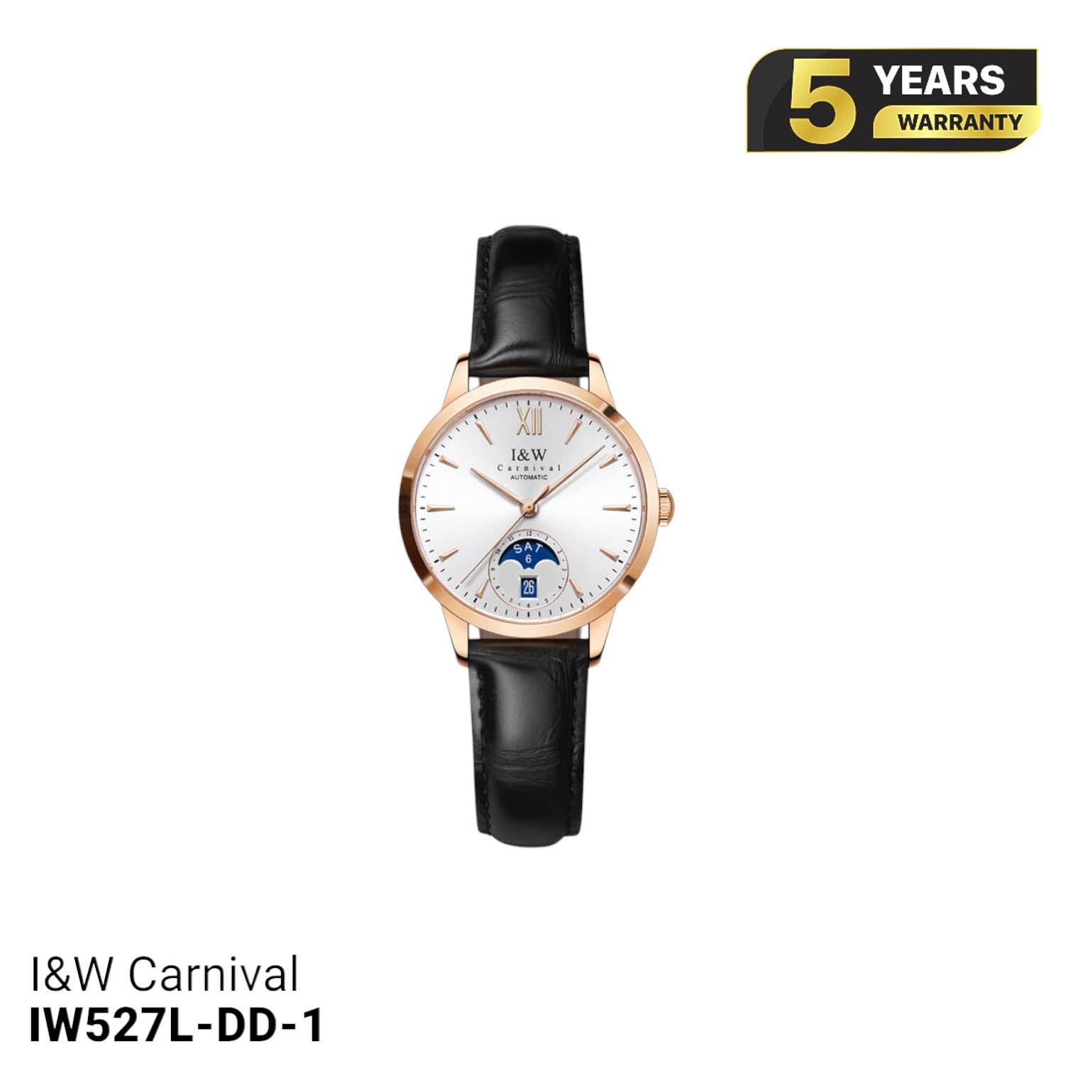 Đồng hồ cơ đôi I&W Carnival IW527