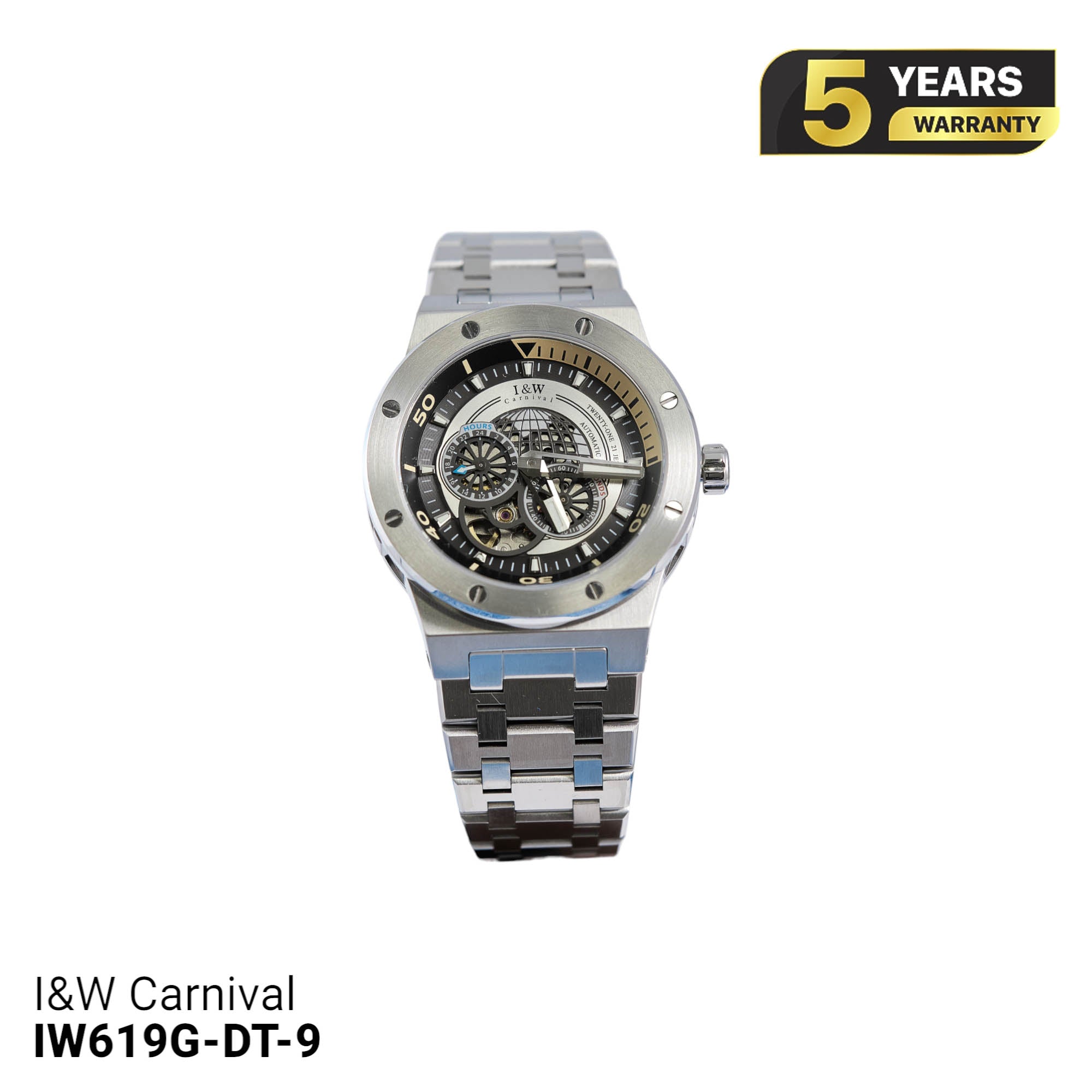Đồng hồ cơ I&W Carnival Bumblebee IW619