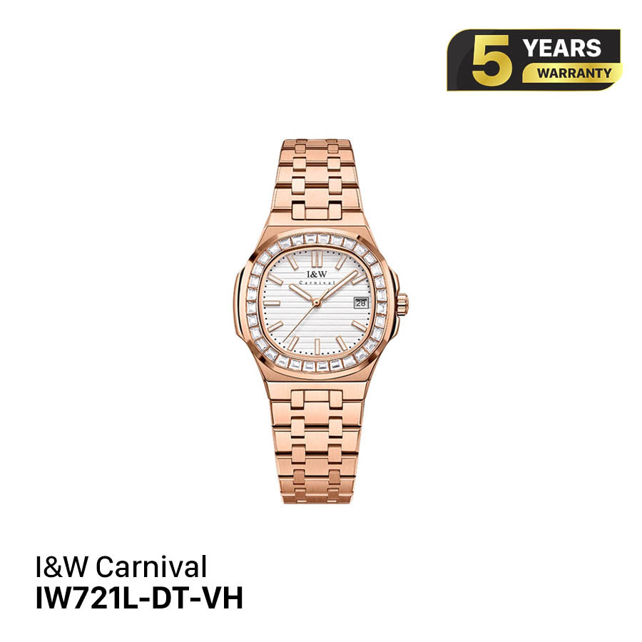 Đồng hồ pin nữ I&W Carnival IW721L