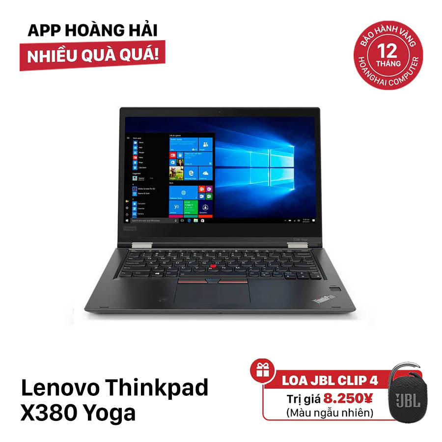 Lenovo Thinkpad X380 Yoga 13.3in i5-8250U/ RAM 8GB/ SSD 256GB BPTN Like new (360 touch screen - White spots on screen) 
